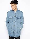 Antioch Antioch Longline Denim Jacket at ASOS