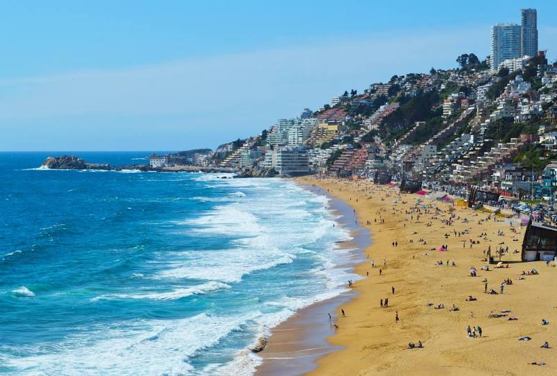 Reñaca beach