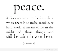 Peaceful peace quotes via Relatably.com