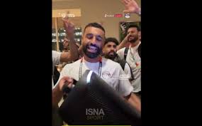 رقص و شادی محمد صلاح پس از صعود مصر | ویدئو