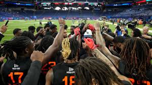 NFL Combine Drill Setup