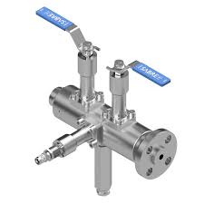 10mm CRYOGENIC INTEGRAL BALL VALVE DOUBLE BLOCK & BLEED ...