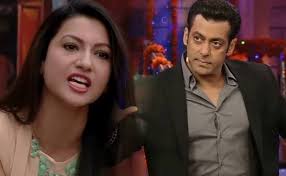 Bigg Boss 7: How Gauhar Khan Turned to Affable Underdog in &#39;Incredibly Unfair&#39; Salman&#39;s Eyes - salman-khan-supported-gauhar-over-luxury-budget-task-issue