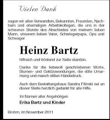 Heinz Bartz | Nordkurier Anzeigen