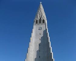 Image of Hallgrímskirkja church, Iceland