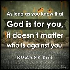 No man can stand against you when you know that God is on your ... via Relatably.com