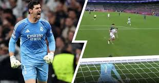 Thibaut Courtois: El increíble salvo en el último minuto que salvó a Real Madrid de un error de Thiago Pitarch