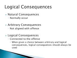 Image result for natural consequences