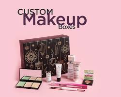 variety of custom makeup boxes