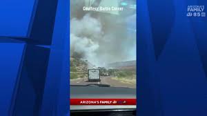 SR-87 Closed South of Payson Due to Oak Fire