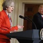Donald Trump blasts Theresa May's