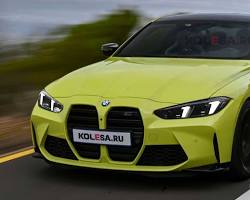 Image of 2025 BMW M4 LED headlights