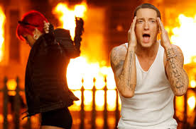 Image result for eminem and rihanna