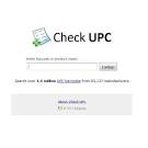 Upc code search