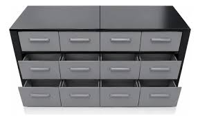 Organizador Metálico 12 Cajones Archivo Oficina Industrial ...