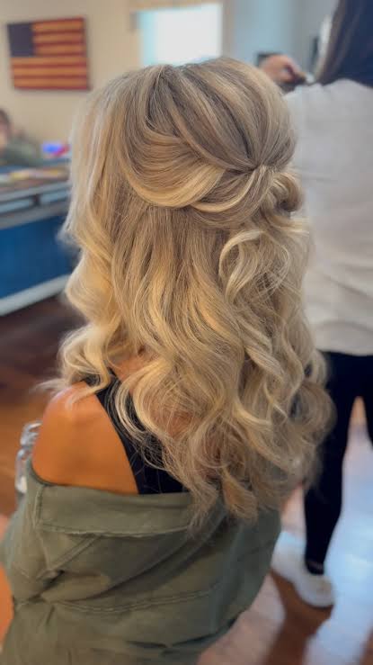 Mother Of The Bride Half Up Hairstyles