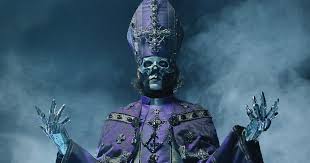 Ghost band performing