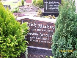 Grab von Gesine Fischer (geb. Lottmann) (17.09.1912-25.12.2003 ... - rh023