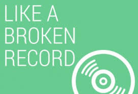 Image result for broken record