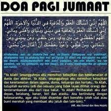 Hasil carian imej untuk doa jumaat