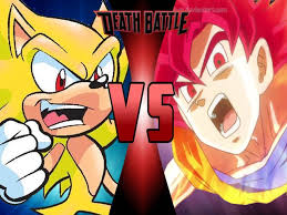 Image result for goku vs sonic