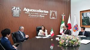 Tere Jiménez se reúne con Chiaki Kobayashi, director general de la Oficina de Jica en México