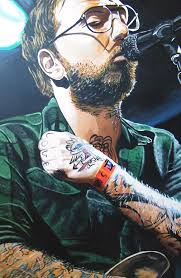 Dallas Art - Dallas Green by Aaron Joseph Gutierrez &middot; Dallas Green &middot; Aaron Joseph Gutierrez - dallas-green-aaron-gutierrez