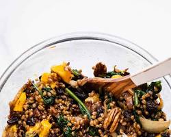 Image of Wheat Berries dinner