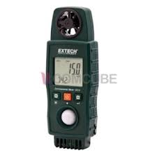 เครื่องวัดอุณหภูมิ/ความชื้น/แสง/ความเร็วลม/Air Flow EXTECH ...