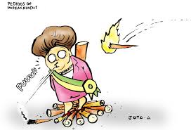 Resultado de imagem para charge dilma