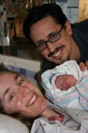 Proud parents Jose and Jessica Prendes also shared a birthday this month! - s320x240