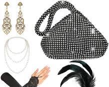 Image of gloves, bags, and jewelry