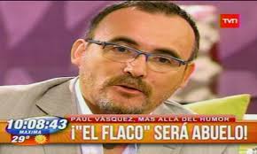 Paul Vásquez contó en Buenos Días a Todos que fue &quot;como una patá en la guata&quot;, la noticia del embarazo de su hija. IMAGEN TOMADA DE PANTALLA / TVN - 1719268