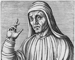 Image of Alcuin of York portrait