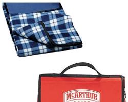 تصویر picnic blanket with company logo