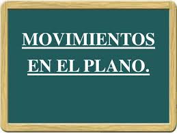 Resultado de imagen de movimientos en el plano