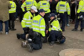 Man arrested at railway station amid huge police operation