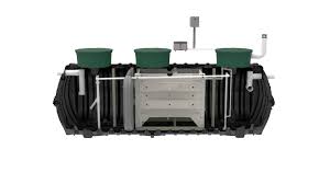 The ECOPOD-N advanced wastewater treatment system features a ...