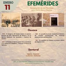 Efemérides 11 de enero de 2026