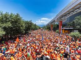 Invade la “Marea Naranja” el FIFA Fan Festival con 16 mil aficionados