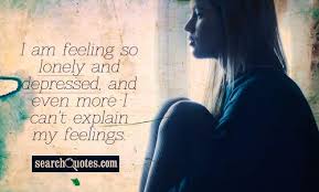 Feeling So Sad And Lonely Quotes - DesignCarrot.co via Relatably.com