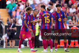 Licensable picture: Valencia CF v FC Barcelona - LaLiga EA Sports 2026/27