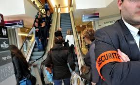 Scène de KO au supermarché de Fontgiève, à Clermont-Ferrand
