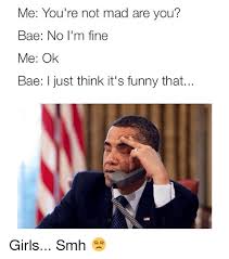 Image result for Im fine meme