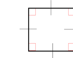 صورة All sides of a square are equal in length