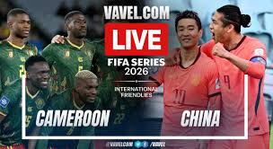 Cameroon vs China LIVE Score Updates in International Friendly Match