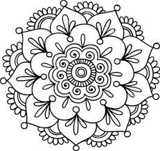 Resultado de imagen para mandalas con colores blanco y negro y con algunos