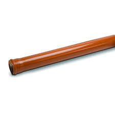 110mm Single Socket Drainage Pipe 6m