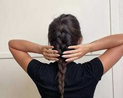 Image of French Braid hairstyle