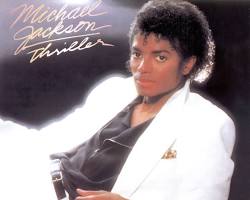 Image of Michael Jackson's Thriller album 1984